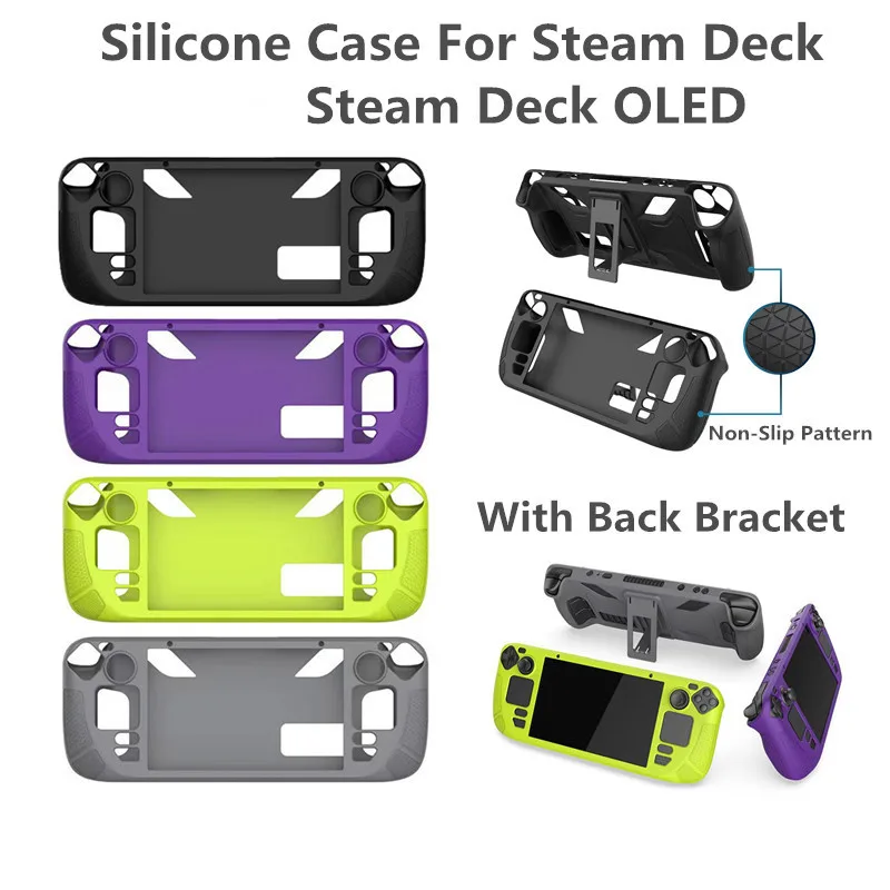 Console Gaming Steam - Silicone Case For Steam Deck OLED