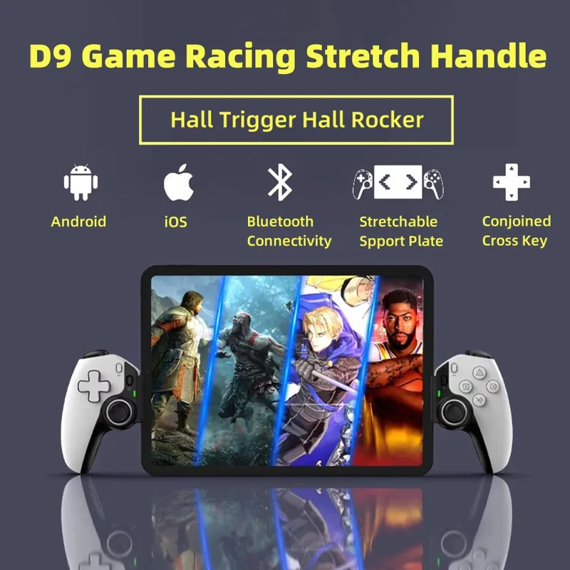 Console Gaming Steam - D9 Tablet Controller Wireless Handle For