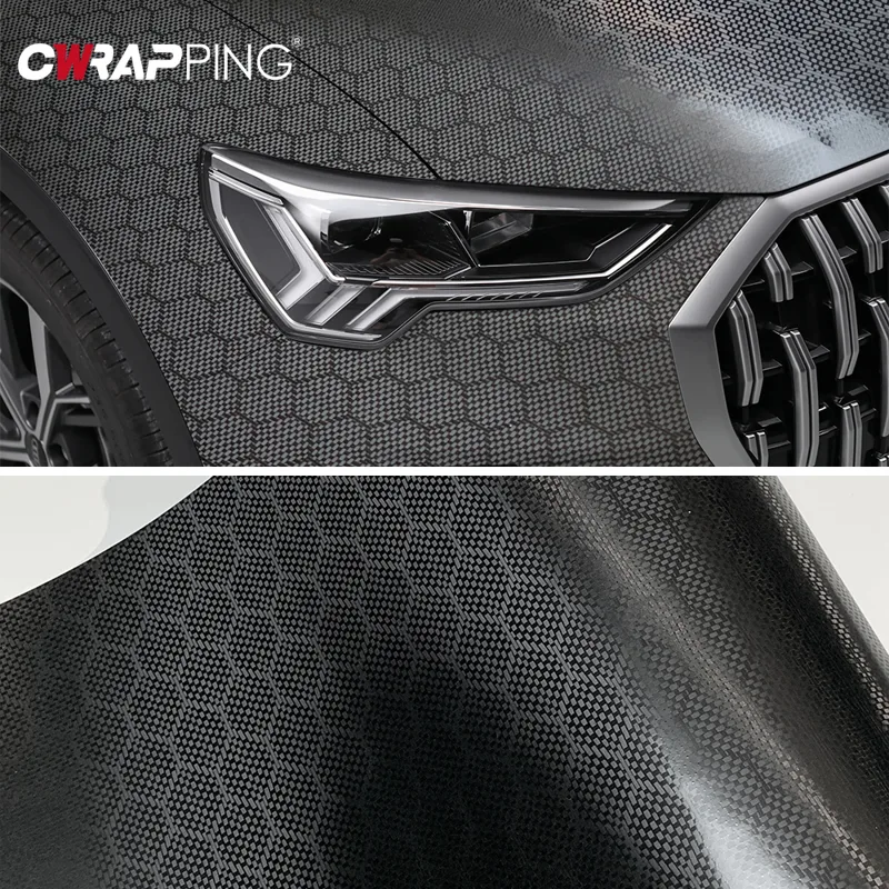Console Skin Wrap - Motorcycle Stickers Carbon Fiber Diamond Forged