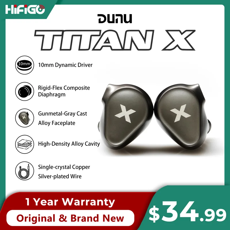 Gaming Console For Your Phone - DUNU Titan X HiFi IEM Earphones