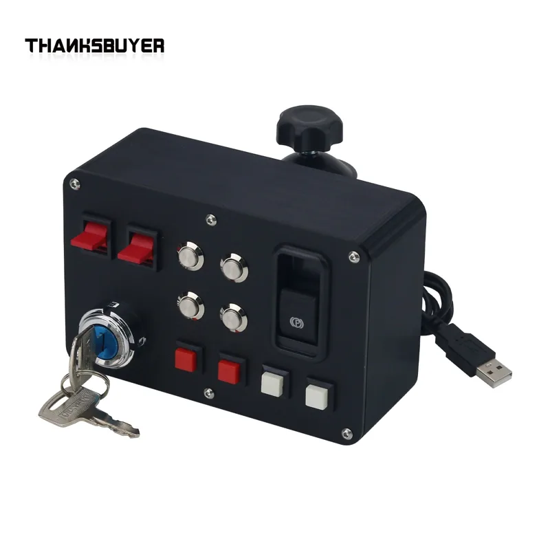 Gaming Console In Car - Racing Game Simulation Central Control Box