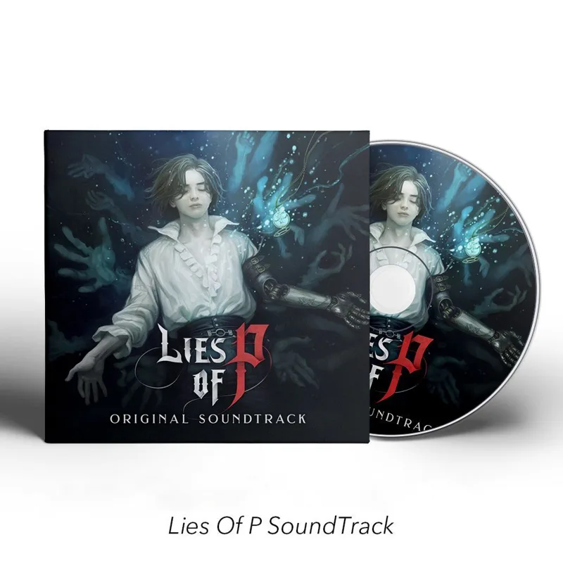 Gaming Console In Car - Game Lies Of P Music CD
