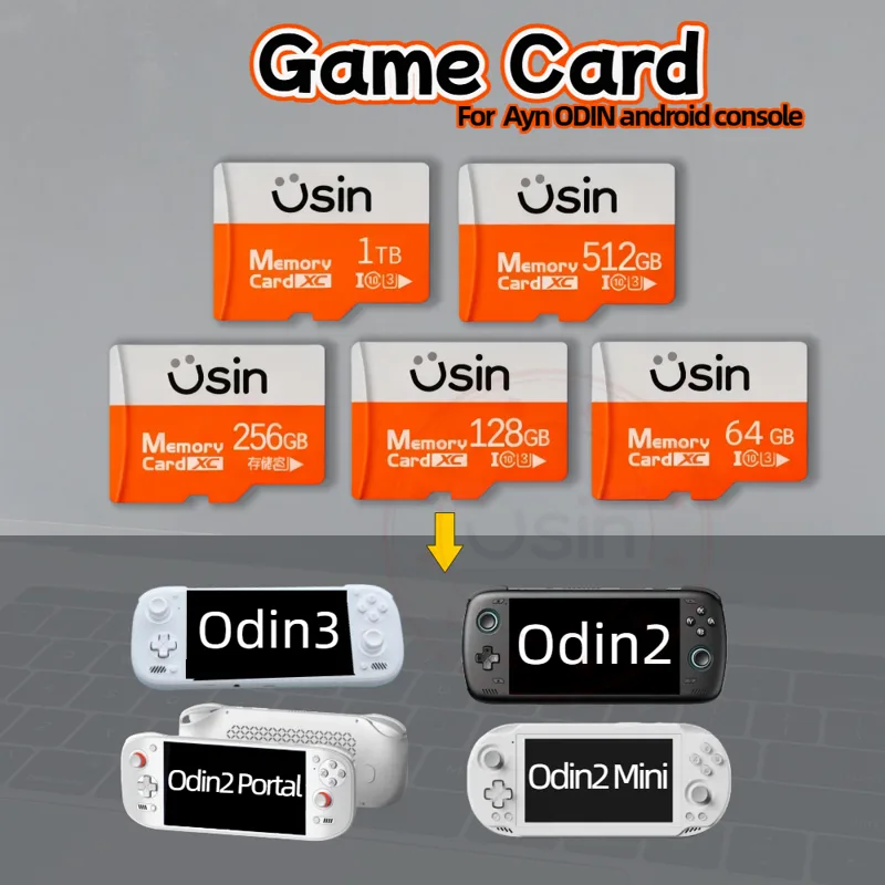 Gaming Console Handheld Retro - Game SD Card For Ayn ODIN3