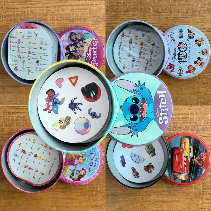 Gaming Console In Car - Disney Card Board Games Stitch Princess