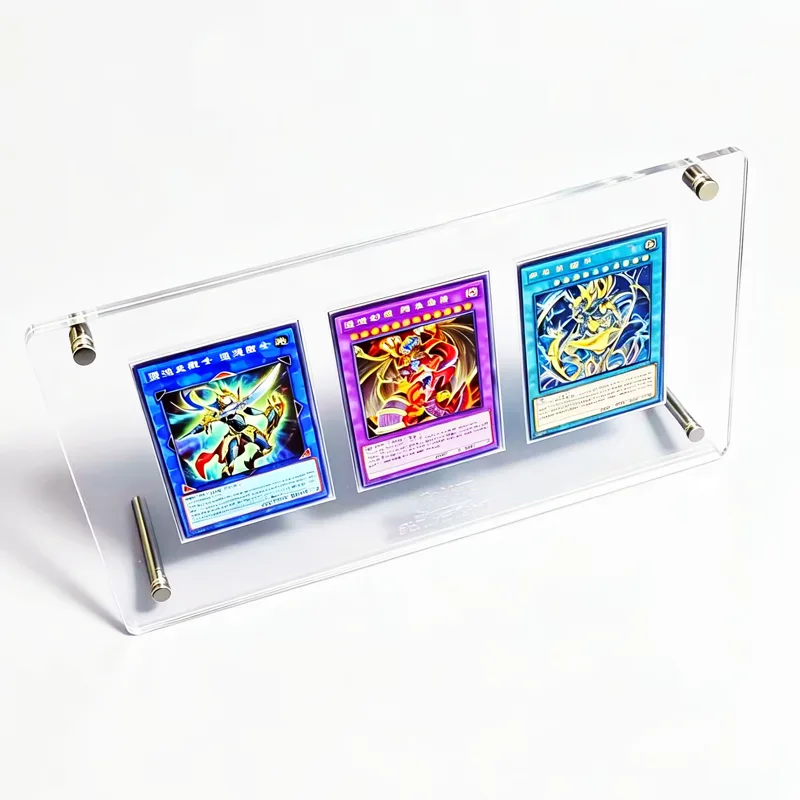 Gaming Card Holder - Yu Gi Oh Clear Acrylic 3