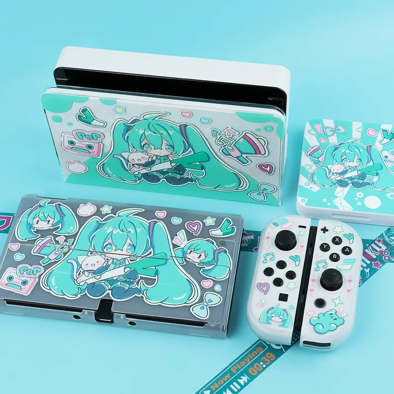 Gaming Consoles - Switch 2 Oled Protective Case Hatsune