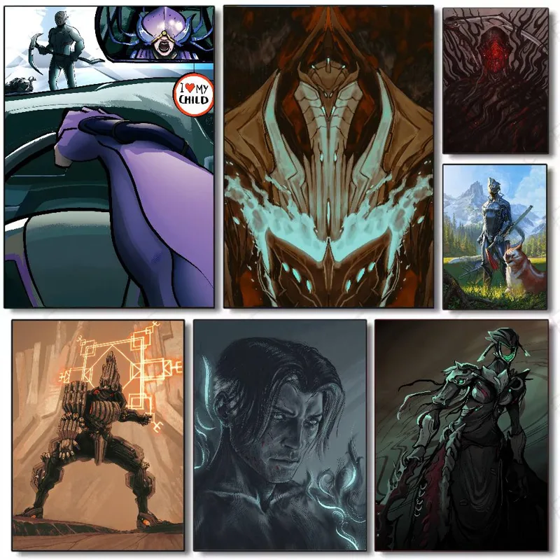 Gaming Console Wallpaper - Fashion Cool Video FPS Gaming Warframe
