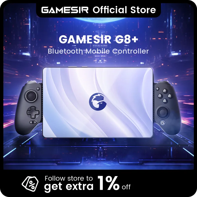 Console Gaming Steam - ​​GameSir G8+ Bluetooth Gamepad Hall Effect