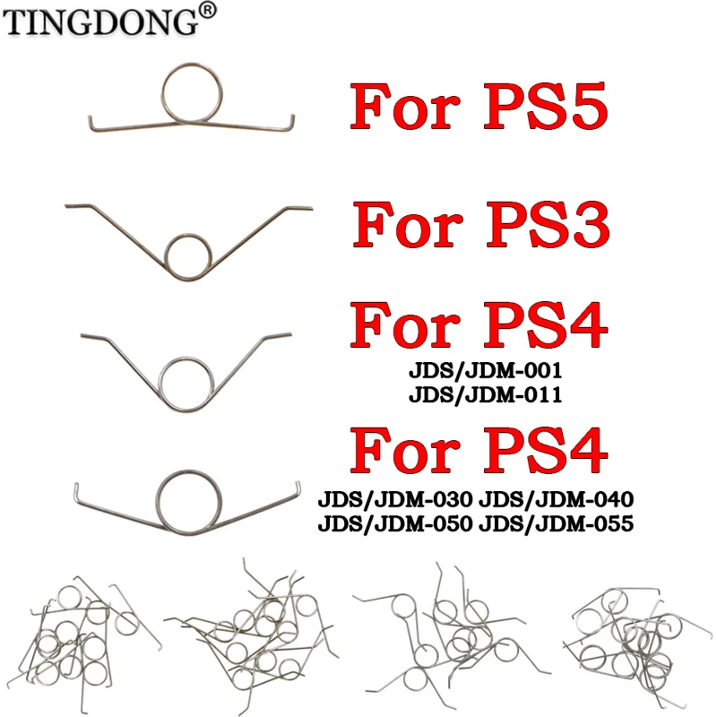 Gaming Console Tv - 10/20/30/50pcs R2 L2 Trigger Buttons Springs