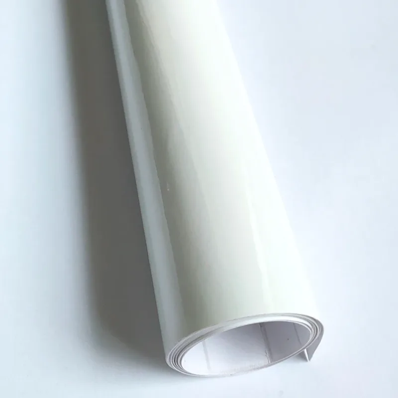 Console Skin Wrap - White Glossy Vinyl Carl Wrap Film