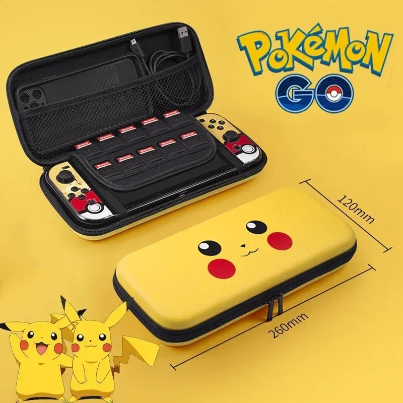 Gaming Console Tv - Pokemon Pikachu Storage Bag for Switch