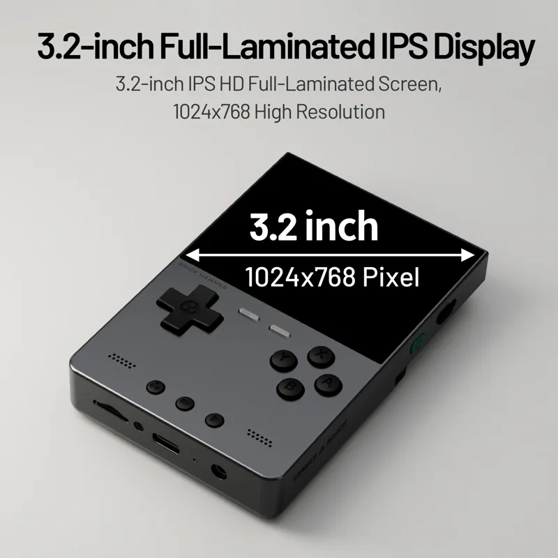 TRIMUI BRICK Hammer Mini Metal - огляд і ціна Gaming Console Handheld Best