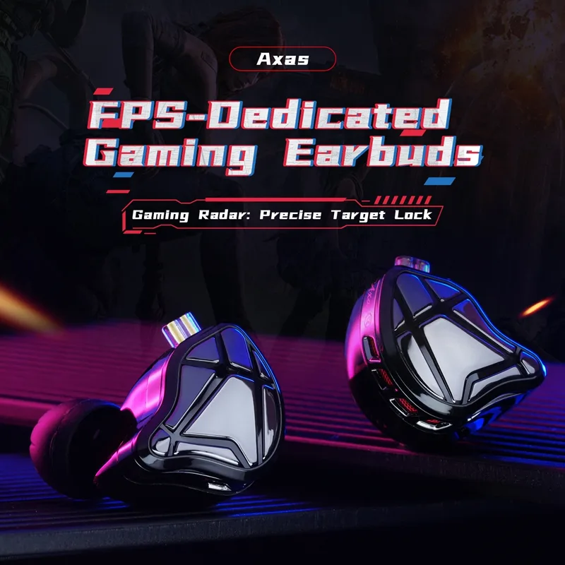 KZ Axas FPS-Dedicated In Ear G - огляд і ціна Gaming Console For Your Phone