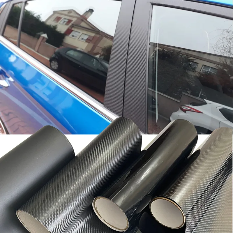 3D Carbon Fiber Vinyl Wrap Fil - огляд і ціна Console Skin Wrap