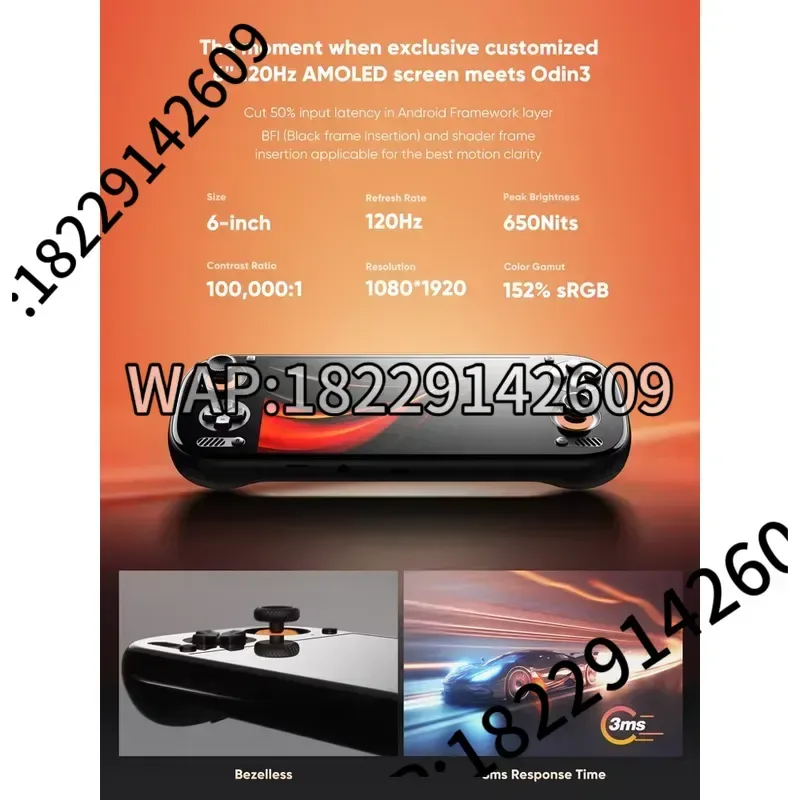 AYN Odin 3 Gaming Console Hand - огляд і ціна Gaming Consoles