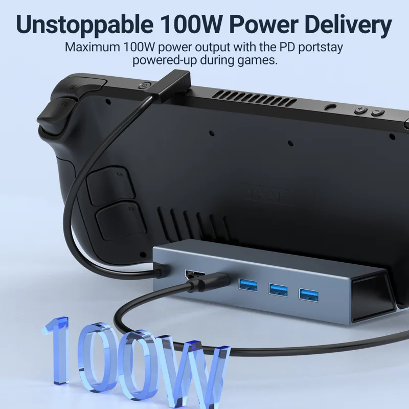 5 In 1 USB-C Game Hub Type-C C - огляд і ціна Console Gaming Steam
