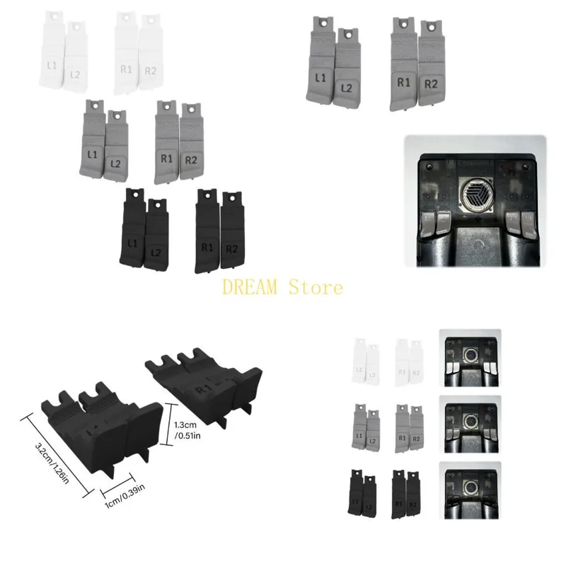 Pack of 2 Back Button for Hand - огляд і ціна Gaming Console Handheld Best