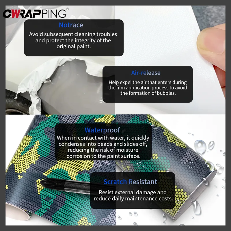 Self-adhesive Car Wrapping Sti - огляд і ціна Console Skin Wrap