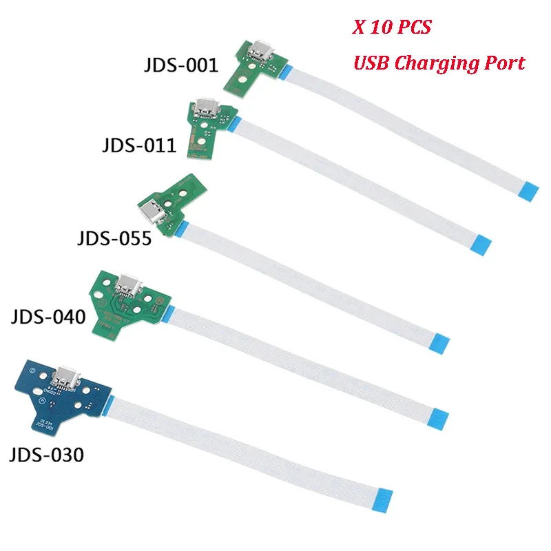 10pcs USB Charging Port Socket - огляд і ціна Gaming Console Tv