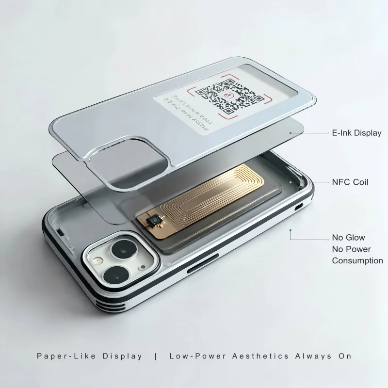 NFC E Ink Phone Case 3s Tap to - огляд і ціна Gaming Console Wallpaper