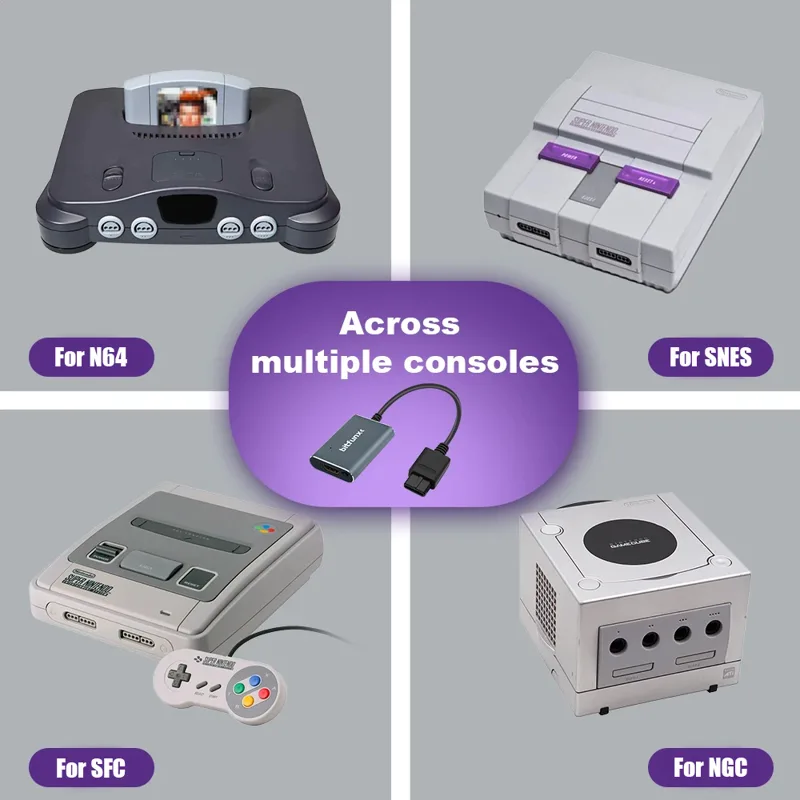 Bitfunx 720P Svideo / AV To HD - огляд і ціна Gaming Console Tv