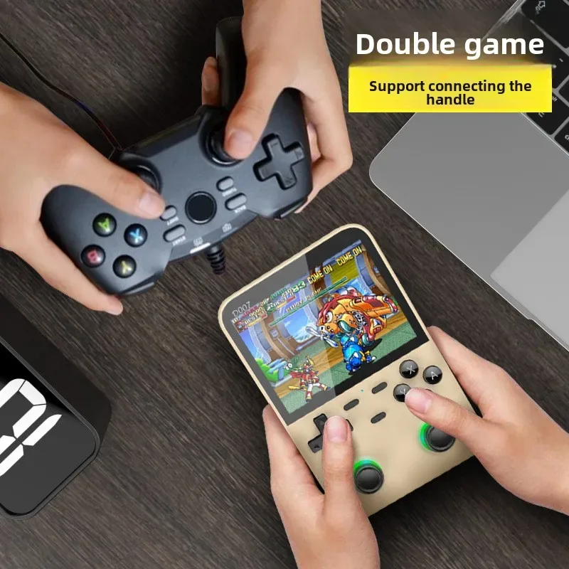D007 Portable Video Game Conso - огляд і ціна Gaming Console Handheld Retro