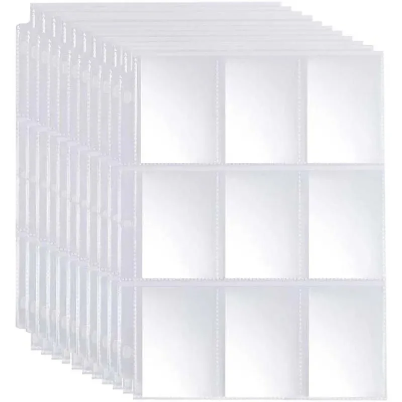 50pcs 9 Pocket Trading Gaming  - огляд і ціна Gaming Card Holder