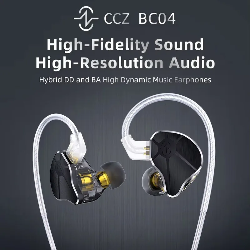 CCZ BC04 1DD+1BA Hybrid IEM He - огляд і ціна Gaming Console For Your Phone