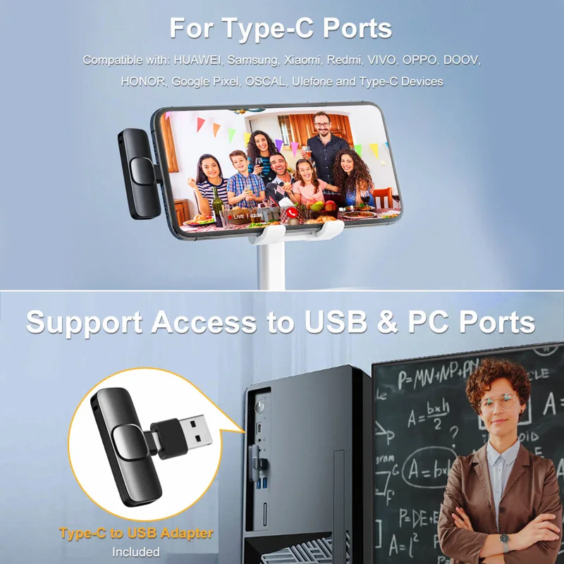 K1 Wireless Lavalier Microphon - огляд і ціна Gaming Console For Your Phone