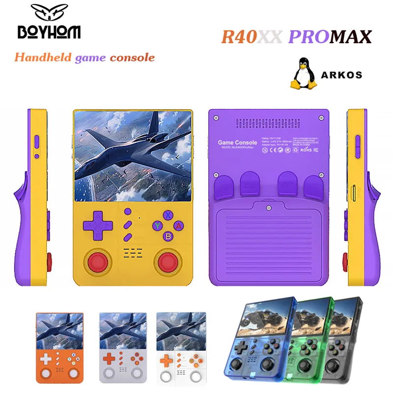 BOYHOM R 40XXPROMAX Retro Hand - огляд і ціна Gaming Console Handheld Best