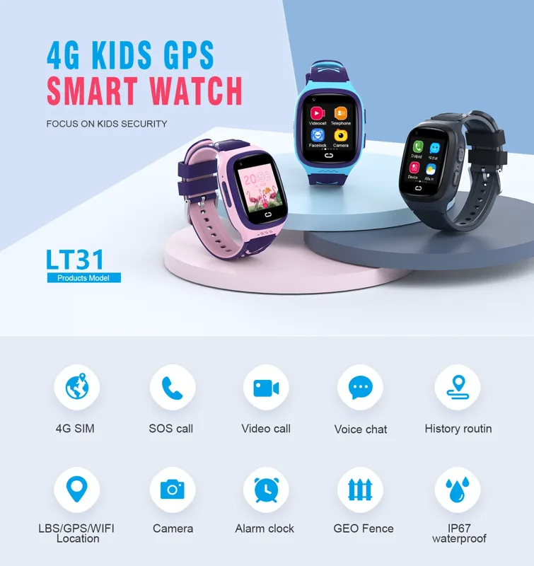 4G Kids Smartwatch SOS Waterpr - огляд і ціна Gaming Console For Your Phone