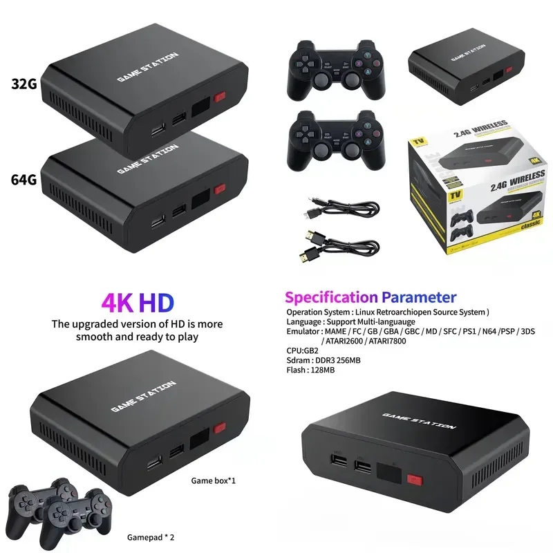 M8plus HD Video Game Console B - огляд і ціна Gaming Consoles