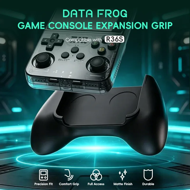 Data Frog R36S Game Grip Ergon - огляд і ціна Gaming Console Handheld Retro