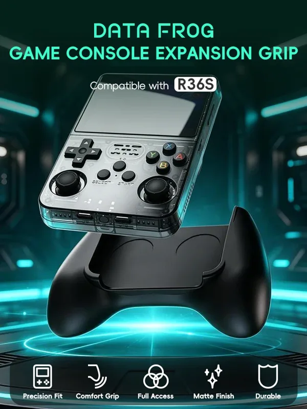 Data Frog R36S Game Grip Ergon - огляд і ціна Gaming Console Handheld Retro