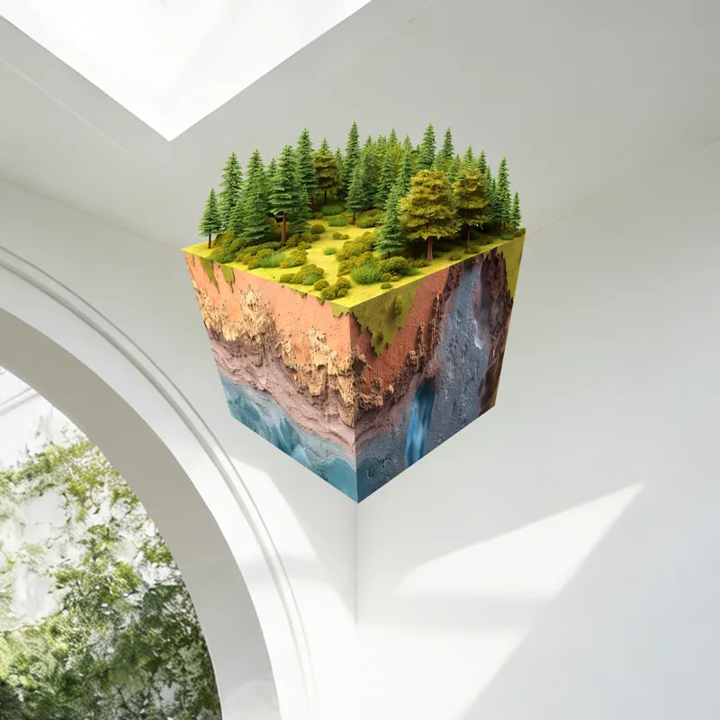 Realistic 3D Grass Cube Wall D - огляд і ціна Gaming Console Wallpaper