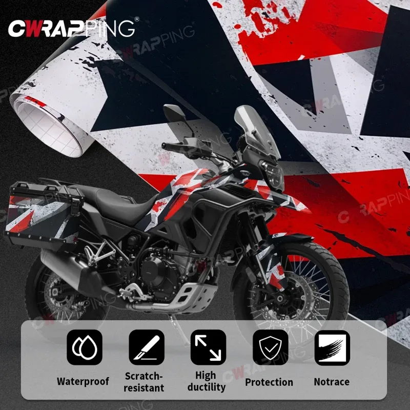 Geometric Camo Car Vinyl Wrap  - огляд і ціна Console Skin Wrap