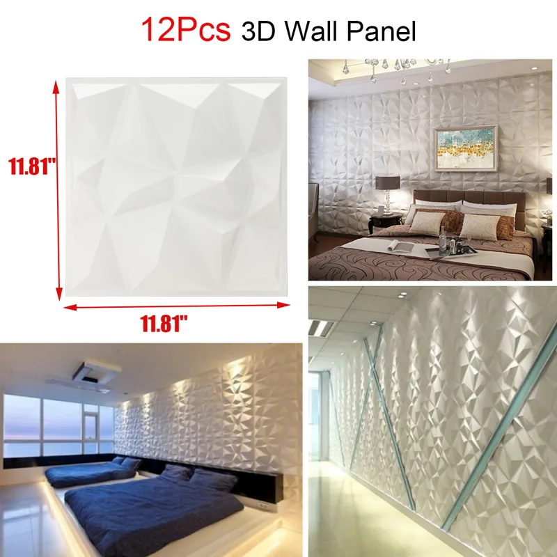 12pcs 3D Background Wall Panel - огляд і ціна Gaming Console Wallpaper