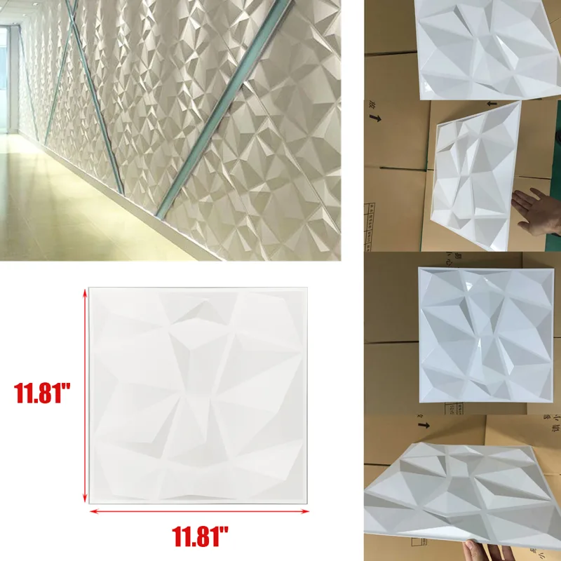 12pcs 3D Background Wall Panel - огляд і ціна Gaming Console Wallpaper