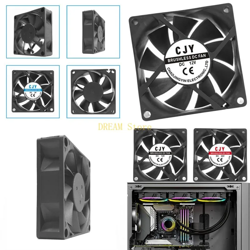 70mm Cabinet Cooling Fan Low N - огляд і ціна Gaming Consoles