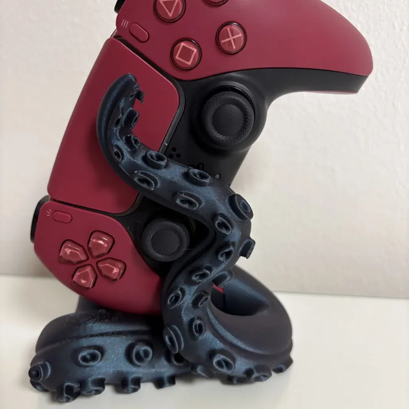 3D Printed Octopus Game Contro - огляд і ціна Controller Stand Holder