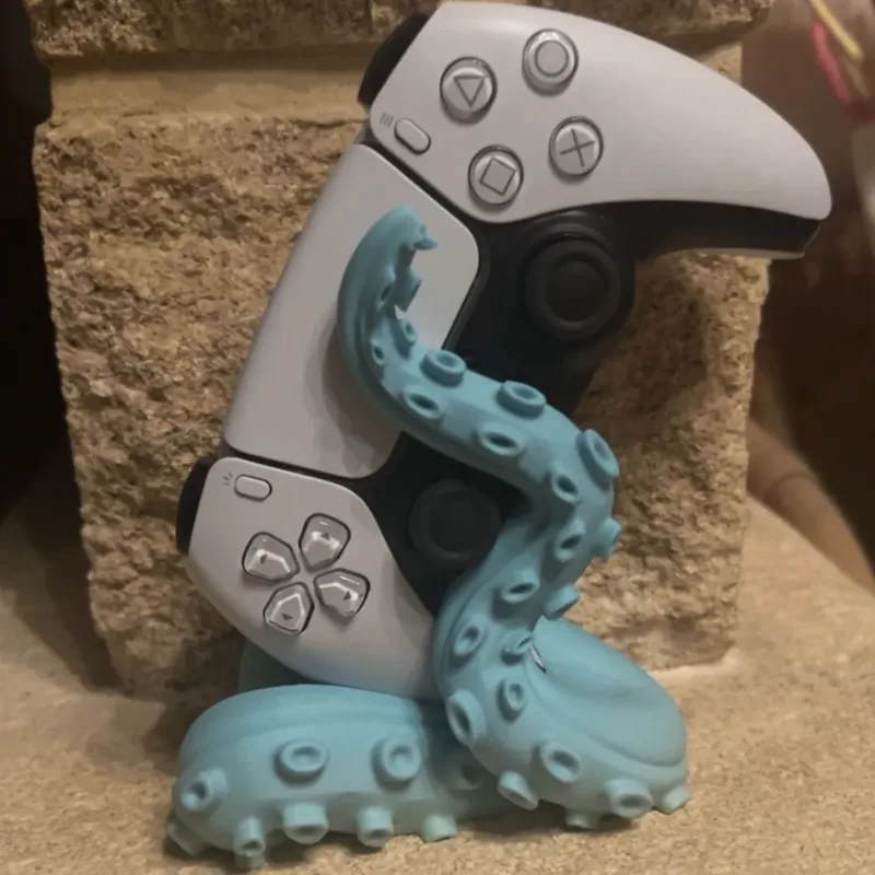 3D Printed Octopus Game Contro - огляд і ціна Controller Stand Holder