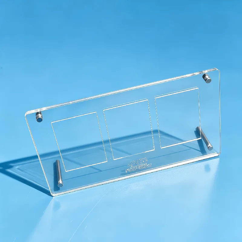 Yu Gi Oh Clear Acrylic 3 Slot  - огляд і ціна Gaming Card Holder