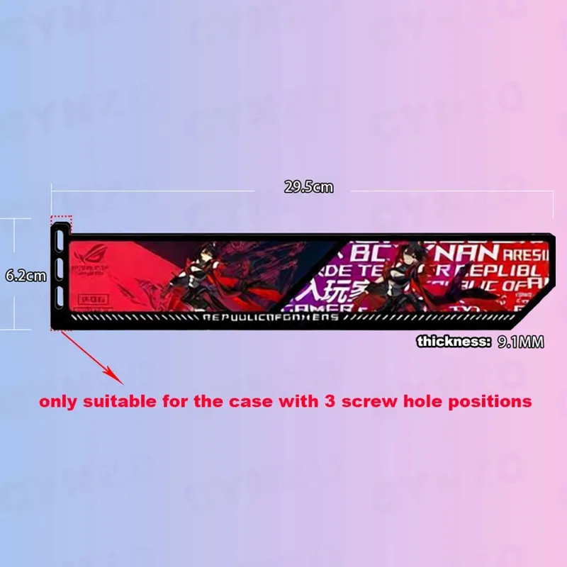 Customize RGB VGA Holder 5V/12 - огляд і ціна Gaming Card Holder