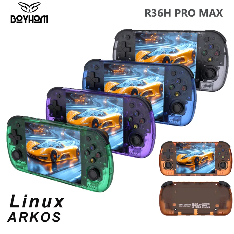 BOYHOM R36H PRO Retro Handheld - огляд і ціна Gaming Console Handheld Retro