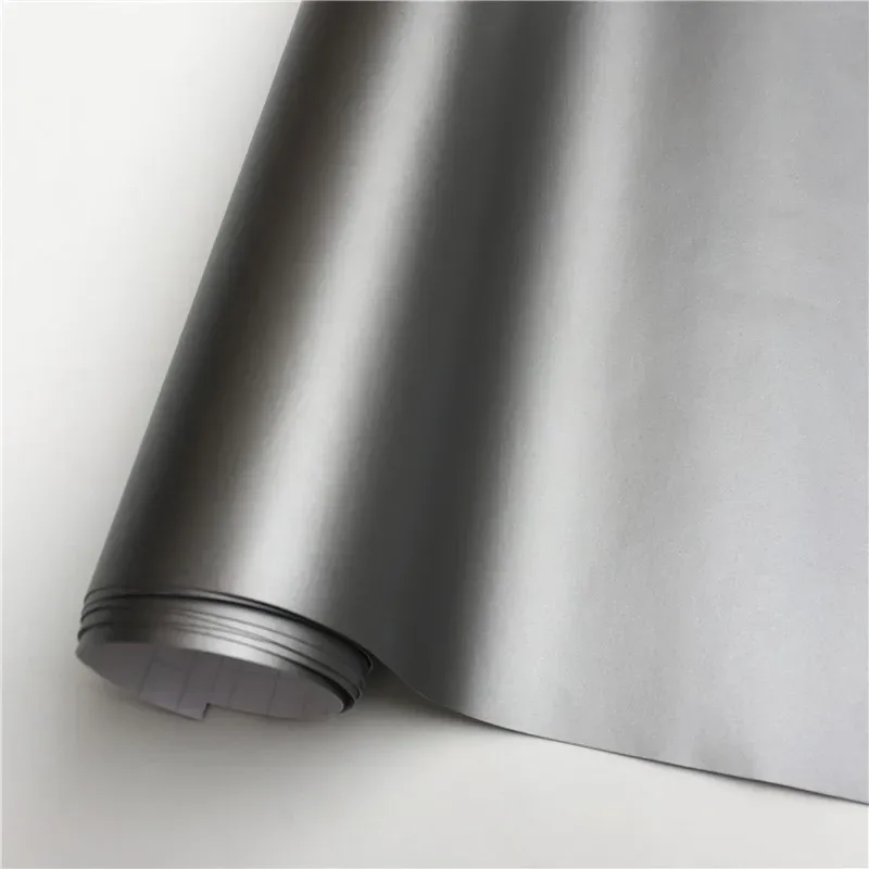 Matte Dark Grey Vinyl Film Car - огляд і ціна Console Skin Wrap