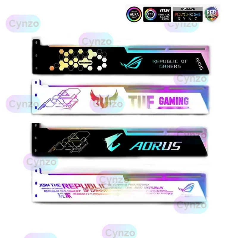 4090 VGA Holder 5V ARGB AURA S - огляд і ціна Gaming Card Holder