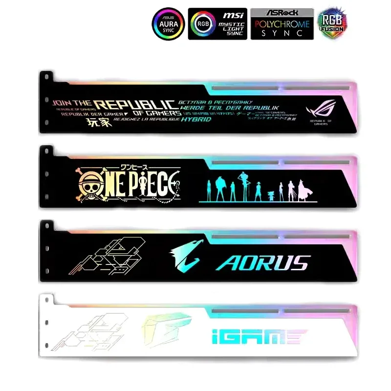 4090 VGA Holder 5V ARGB AURA S - огляд і ціна Gaming Card Holder