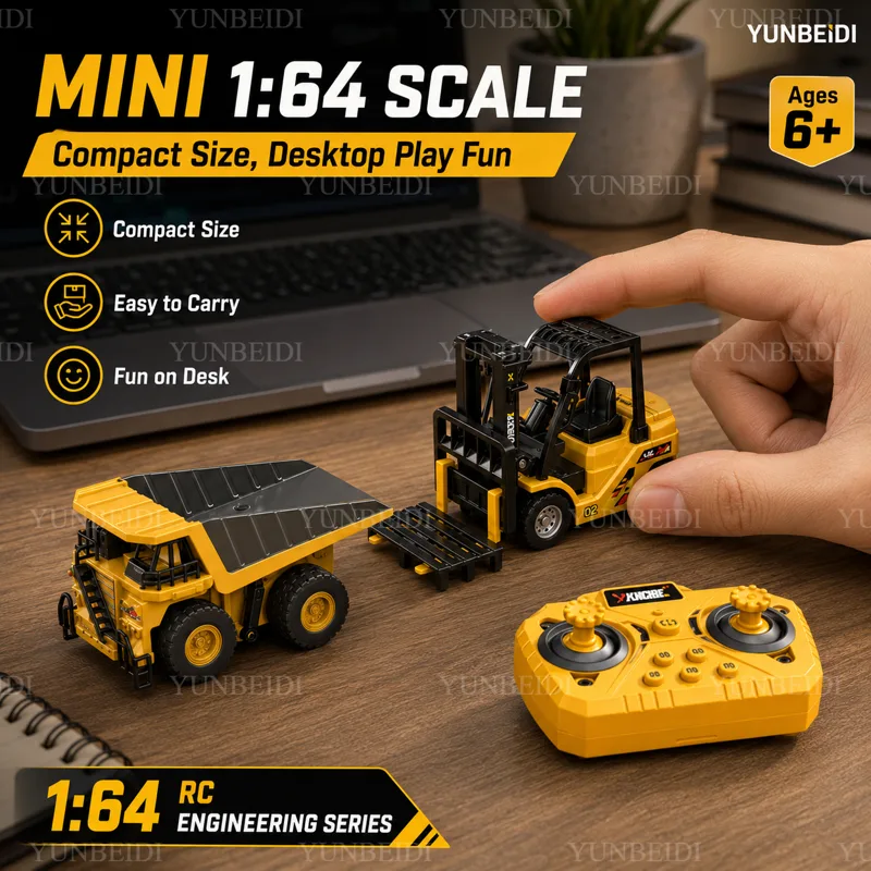 1:64 RC Mini Alloy Car Forklif - огляд і ціна Gaming Console In Car