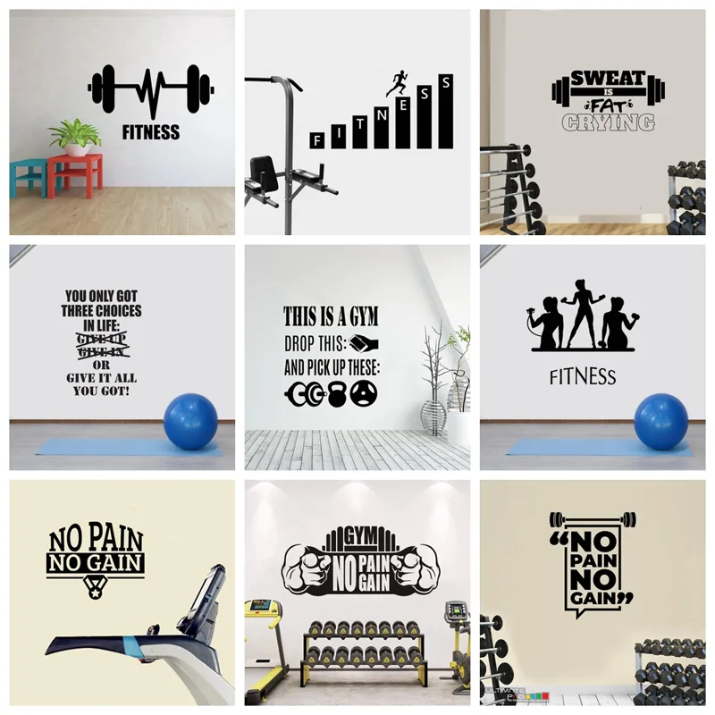1 pc hot sale GYM culture Wall - огляд і ціна Gaming Console Wallpaper