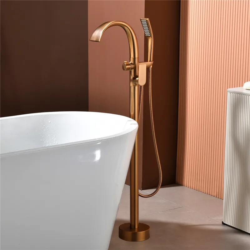 Brushed Rose Gold Bathtub Fauc - огляд і ціна Controller Stand Holder